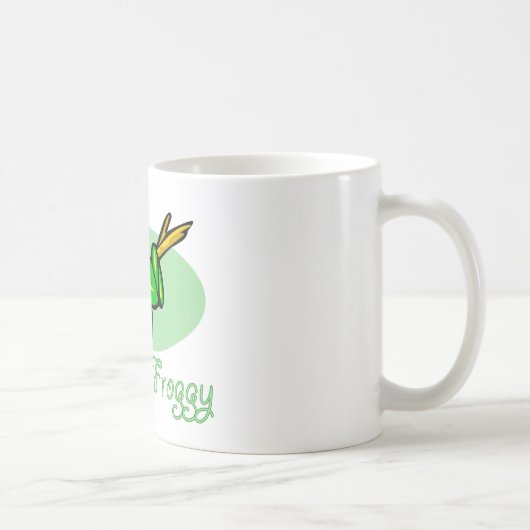 ツリーカエルデザイン コーヒーマグカップ (右)