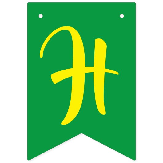 ツリーカエル子供の誕生日かわいい バンティングフラッグ (第2の旗)