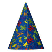 ツリーカエル子供の誕生日かわいい パーティーハット (裏面)