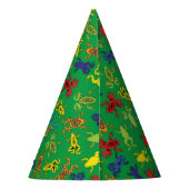 ツリーカエル子供の誕生日かわいい パーティーハット (裏面)