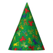 ツリーカエル子供の誕生日かわいい パーティーハット (左)