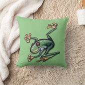 ツリーカエル クッション (ブランケット)
