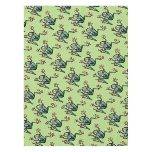 ツリーカエル テーブルクロス (正面)