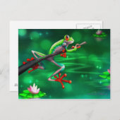 ツリーカエル ポストカード (正面/裏面)