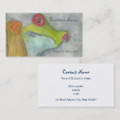 ツリーカエル 名刺 (正面/裏面)