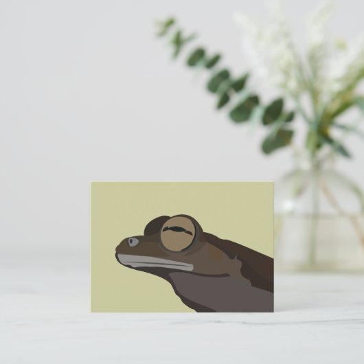 ツリーカエル 名刺 (スタンド正面)