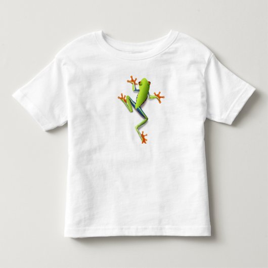 ツリーカエルTシャツ トドラーTシャツ (正面)
