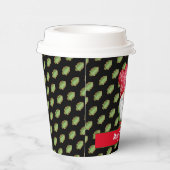 ツリーカスタマイズ格言の色と文字 紙コップ (右)