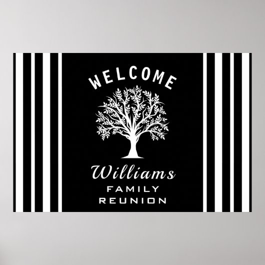 ツリーカッコいいロードトリップサマーバケーションファミリー懇親会 ポスター (正面)