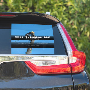 ツリーカット会社の車両広告ビジネスセント シール