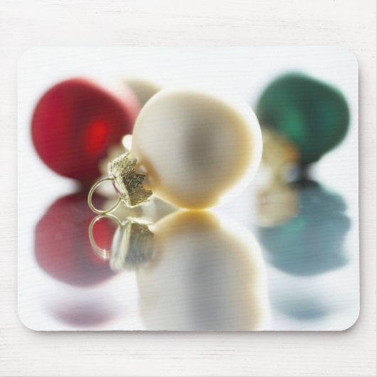 ツリーカラフルオーナメント マウスパッド (正面)