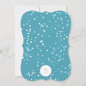 ツリーカラフル&バードホリデーソーリーパーティー招待状 招待状 (裏面)