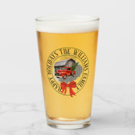 ツリーガラスタンブラー付きトラックをピックアップ タンブラーグラス