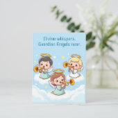 ツリーガーディアンジェルス遊トランペット ポストカード (スタンド正面)