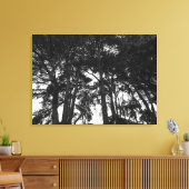 ツリーキャノピーII、ビュートパーク、カーディフ キャンバスプリント (インサイチュ (リビング))
