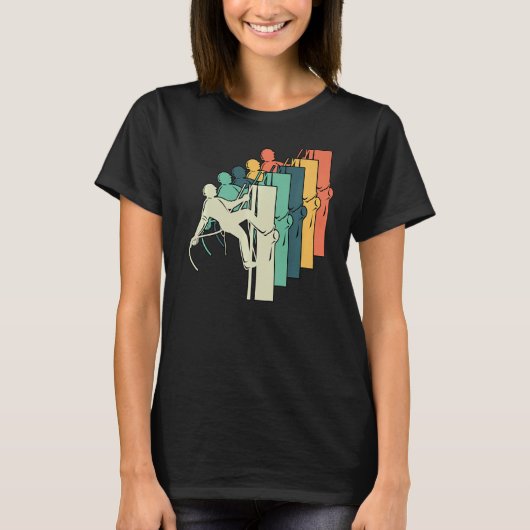 ツリークライマーロガー森林作家 Tシャツ (正面)