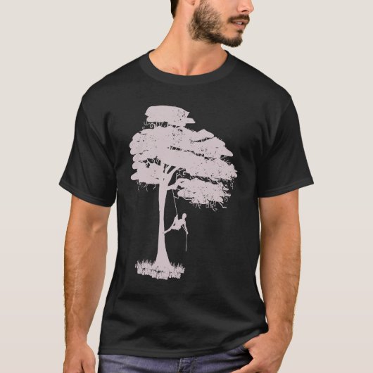 ツリークライマー快適 Tシャツ (正面)
