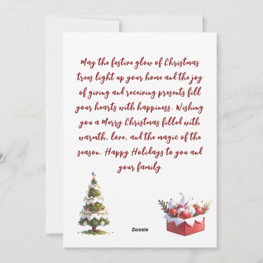 ツリーグロー＆プレゼンツ シーズンカード (裏面)