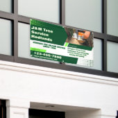 ツリーサーカスタマイズビスARBORISTスタンプグラインダーフェンック 横断幕 (ビルの外側)