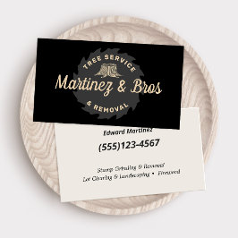 ツリーサービスと削除 | Stump研削 名刺