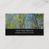 ツリーサービスの名刺 名刺 (正面)