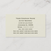 ツリーサービスの名刺 名刺 (裏面)