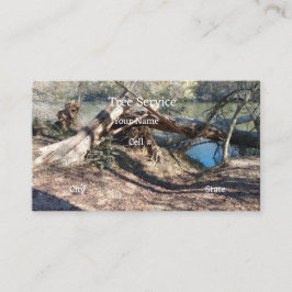 ツリーサービスの名刺 名刺