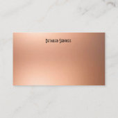 ツリーサービスの名刺 名刺 (裏面)