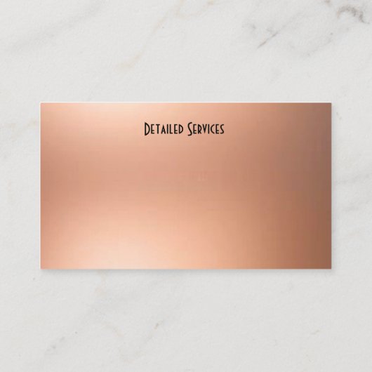 ツリーサービスの名刺 名刺 (裏面)