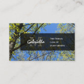 ツリーサービスモノグラムの名刺 名刺 (正面)