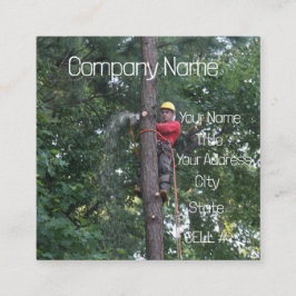 ツリーサービス事業 スクエア名刺