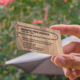 ツリーサービス会社 名刺