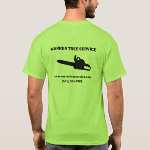 ツリーサービス会社Tシャツ Tシャツ