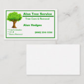 ツリーサービス名刺 名刺 (正面/裏面)
