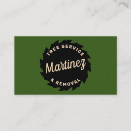 ツリーサービス&取り外しサーキュラソー 名刺