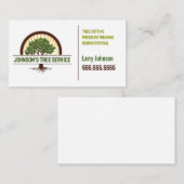 ツリーサービス 名刺 (正面/裏面)