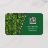 ツリーサービスQR名刺 名刺 (正面)