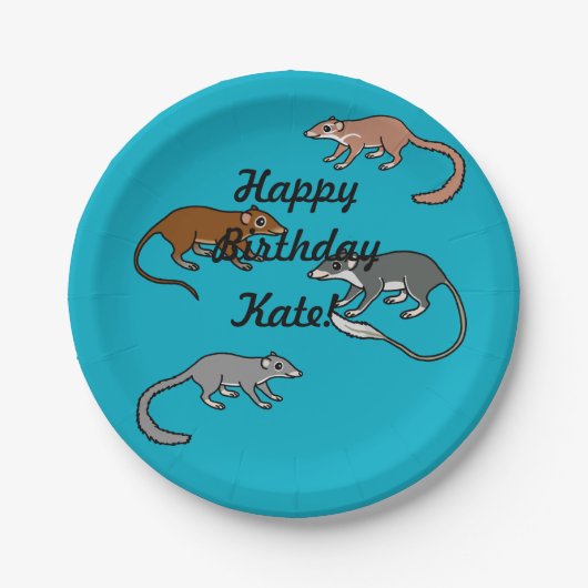 ツリーシュレウズ ペーパープレート (正面)