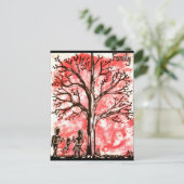 ツリーシリーズ：ファミリ ポストカード (スタンド正面)