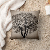 ツリーシルエットデザイン205 クッション (ブランケット)