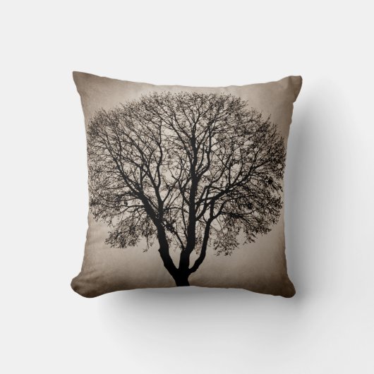 ツリーシルエットデザイン205 クッション (正面)