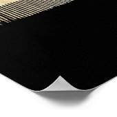 ツリーシルエットフォトアートポスター ポスター (角)