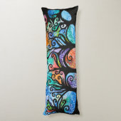 ツリーシルエット体クッション ボディピロー (裏面 (縦))