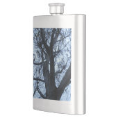 ツリーシルエット写真フラスコ フラスク (左)