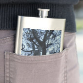 ツリーシルエット写真フラスコ フラスク (インサイチュ)