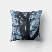 ツリーシルエット写真枕 クッション (裏面)