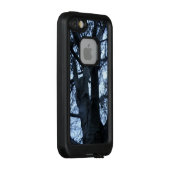 ツリーシルエット写真電話ケース LifeProof iPhoneケース (裏面/右)