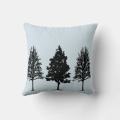 ツリーシルエット枕 クッション (裏面)