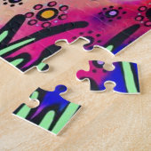 ツリースウィングリーゴントオールデイズ引用文おもしろい ジグソーパズル (側面)