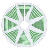 ツリースカート – グラフィックなクリスマスツリー (正面)